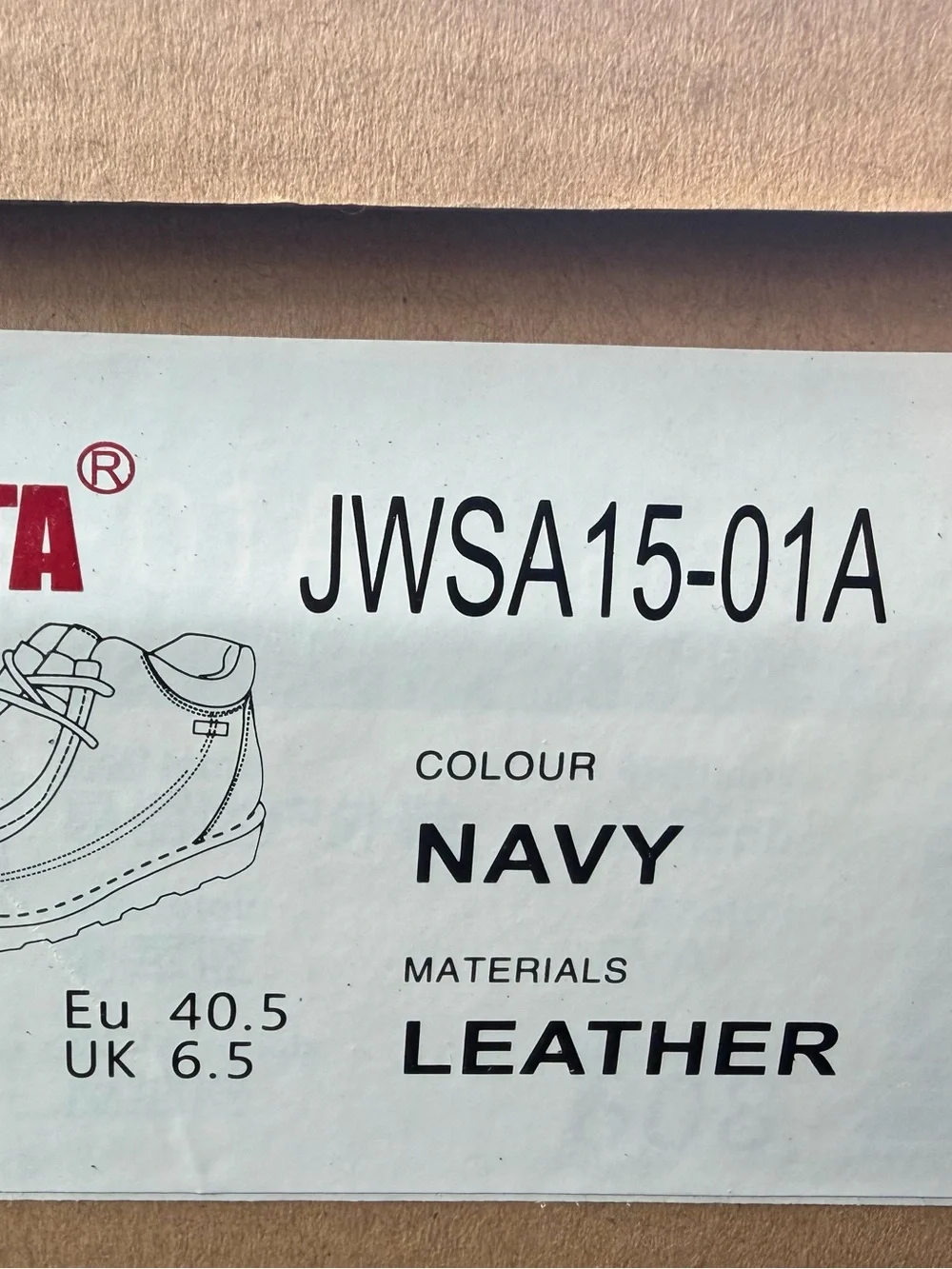 Jacata men’s size